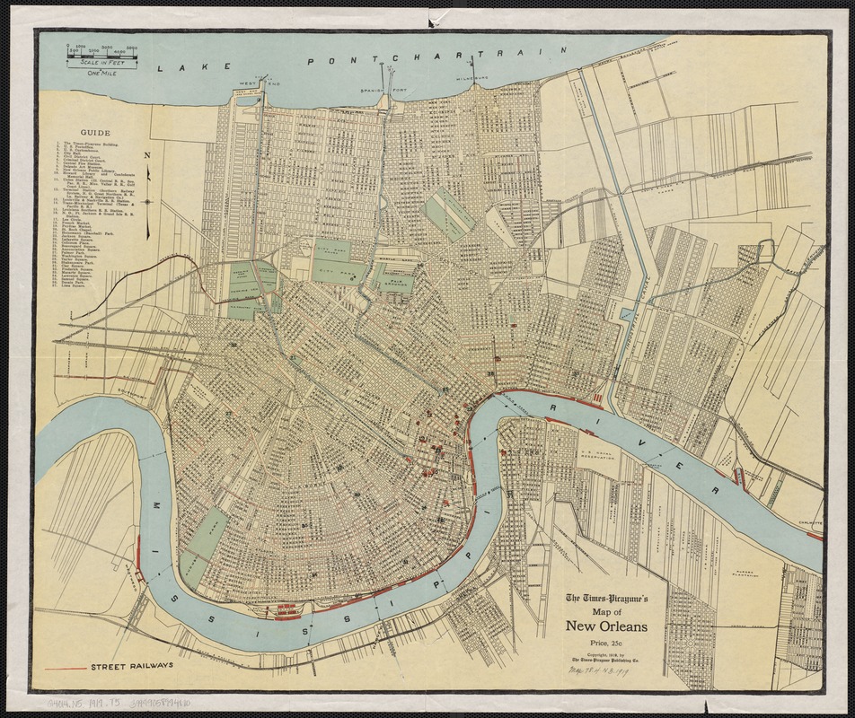 The Times-Picayune's map of New Orleans