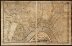 To General Andrew Jackson and his brave companions in arms on the 8th of Jany. 1815 this plan of the city of New Orleans is respectfully dedicated