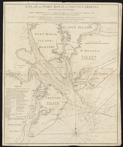 A plan of Port Royal in South Carolina