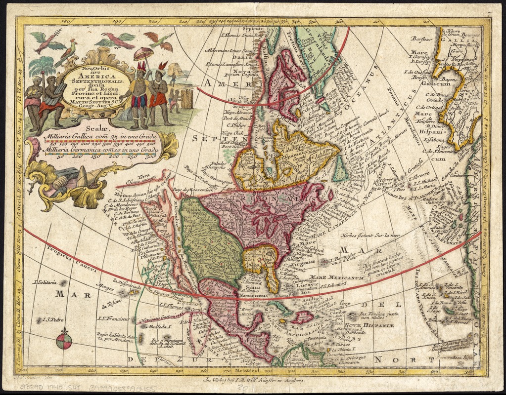 Nov us Orbis Sive America Septentrionalis Divisa Per Sua Regna Nov us Orbis Sive America Septentrionalis Divisa Per Sua Regna