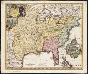 Amplissimae regionis Mississipi seu Provinciae Ludovicianae â R.P. Ludovico Hennepin Francisc Miss in America Septentrionali anno 1687