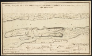 A sketch of part of the Island of New York shewing the operations of His Majesty's troops on the 16 Novr. 1776 which terminated in the immediate surrender of Fort Washington