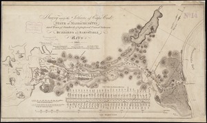 Survey across the isthmus of Cape Cod, state of Massachusetts and town of Sandwich of a proposed canal between Buzzard's and Barnstable Bays 1825