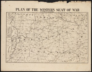 Plan of the western seat of war