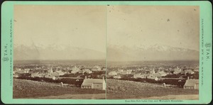 East side Salt Lake City, and Wahsatch Mountains