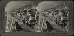 Drawing warp, silk weaving, Paterson, N.J.