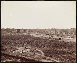 Confederate line near Atlanta, Georgia