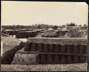 Battery No 1 in front of Yorktown