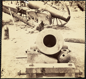 Confederate Artillery at Broadway Landing Appomattox River