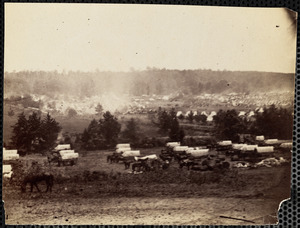 Encampment of Army of Potomac at Cumberland Landing Pamunkey River