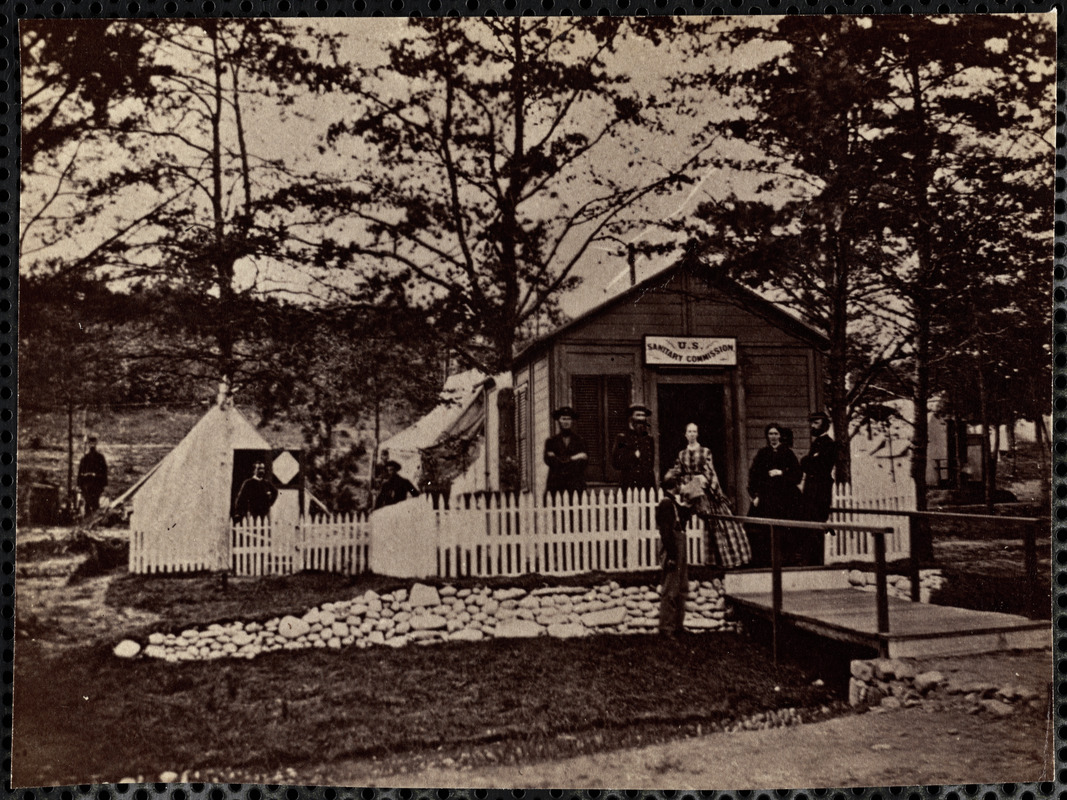 Sanitary Commission Lodge Near Alexandria