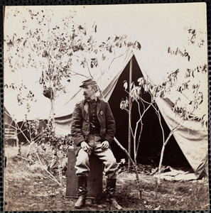 Captain Francis M. Bache. 16th U. S. Infantry, Aide de camp on General Meade's staff