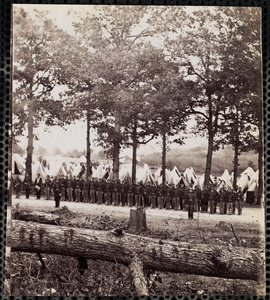 Camp of 25th New York Infantry Near Washington