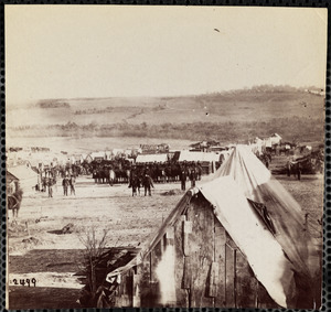 Camp of 5th Pennsylvania Cavalry in front of Richmond, Virginia