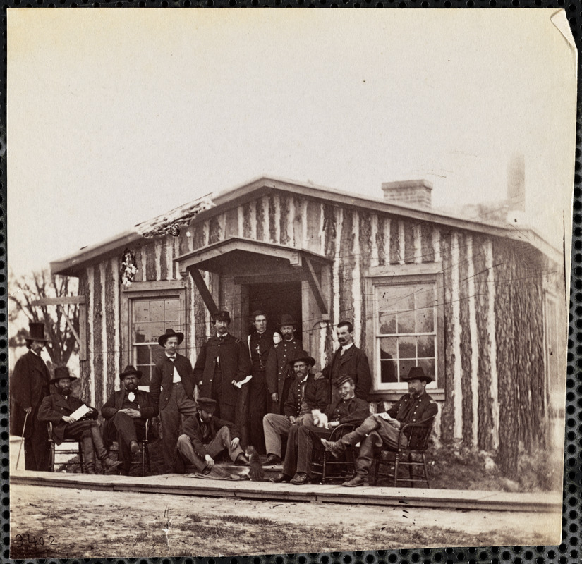 Officers of General Grant's Staff at City Point
