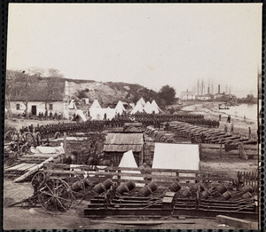 Yorktown Virginia Artillery Park at landing