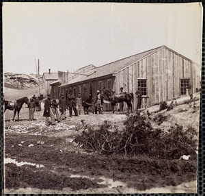 Confederate Winter Quarters Near Yorktown
