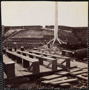 Fort Sumter April 1865 Interior