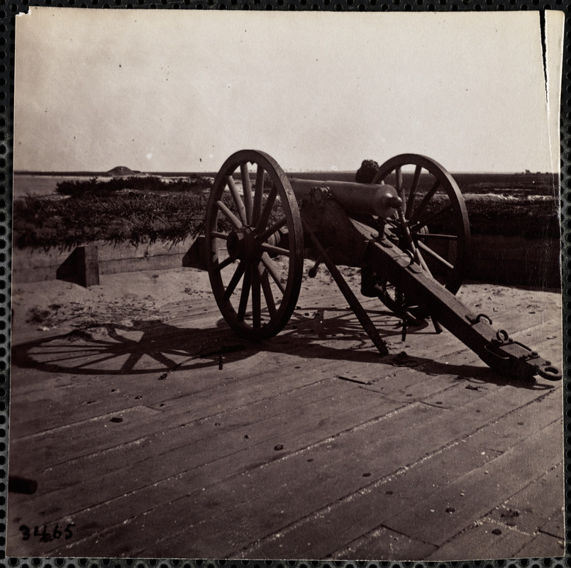 Fort Sumter View from Parapet facing Morris Isle