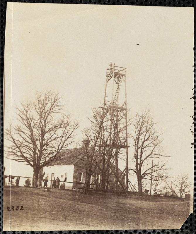 Signal Tower, Miner's Hill, Virginia - Digital Commonwealth