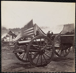 Confederate Artillery Captured at Hanover Court House, Virginia
