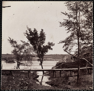 Confederate Battery on James River