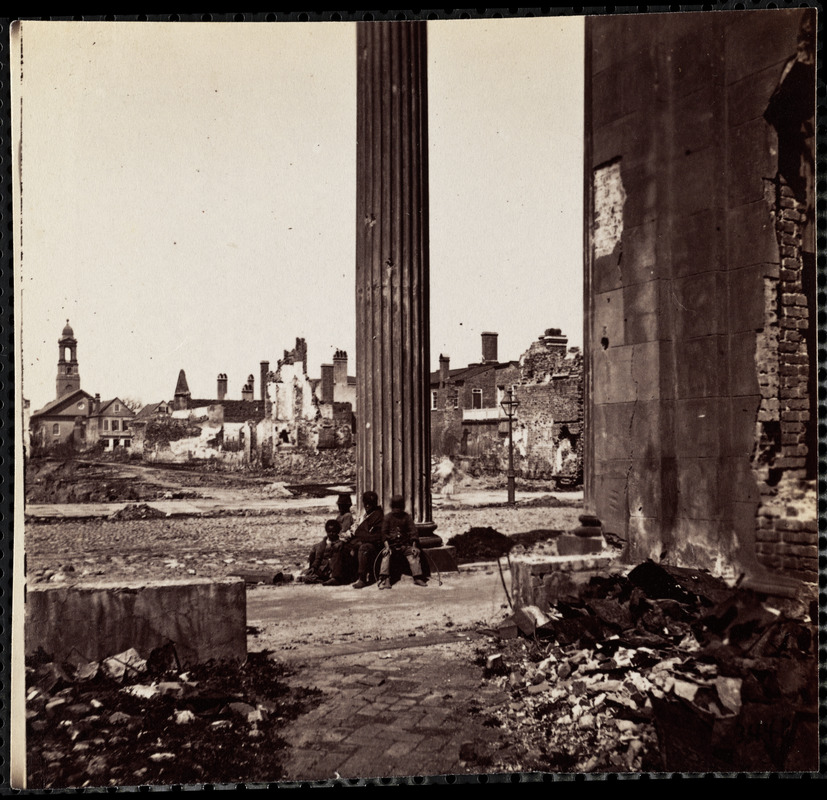 Ruins Charleston South Carolina April 1865