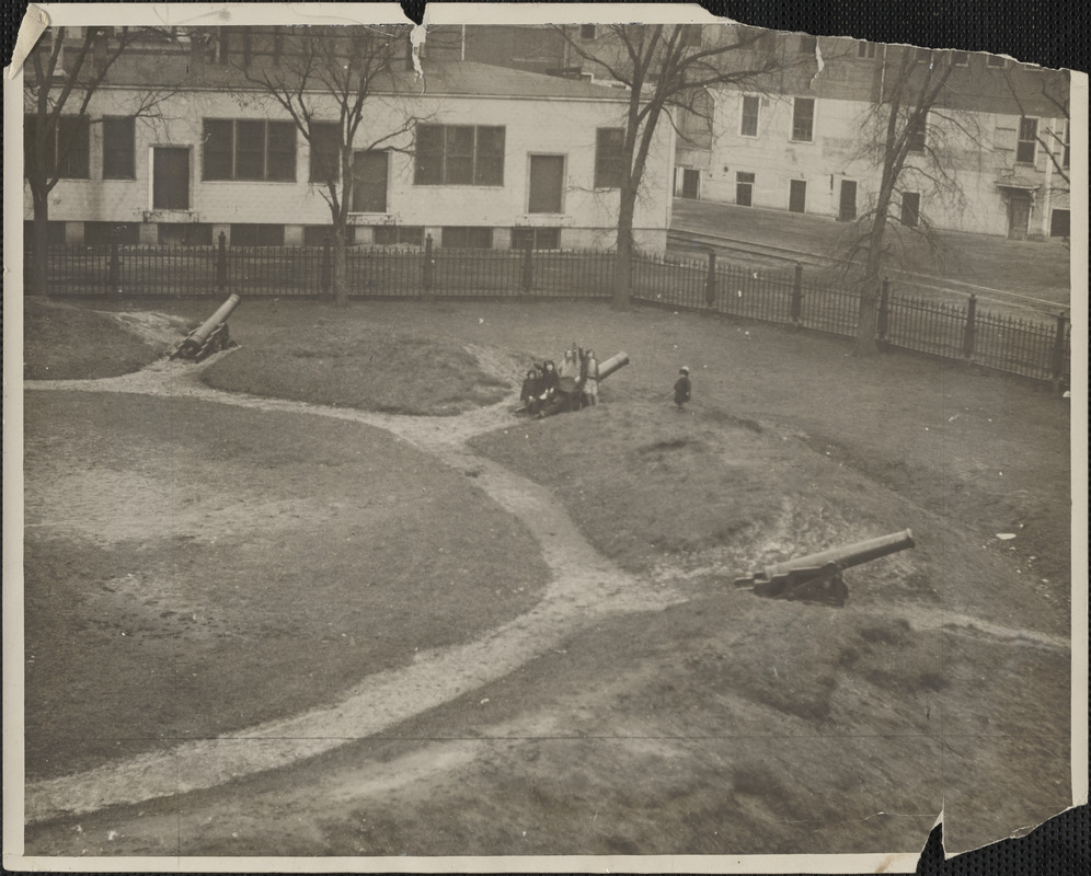 Fort Washington, in Cambridge, which will be restored if present plans of Cambridge park board can be completed