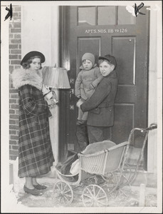 Mary Mosley and two of her three brothers move into their new apartment at Newtowne Court