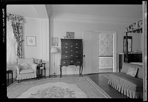 Parker House, Salem: interior, bedroom