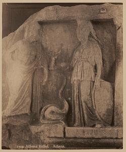 Athena relief. Athens