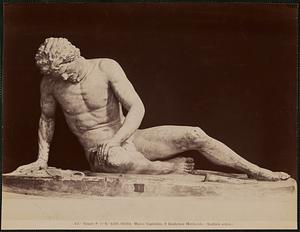 Roma - Museo Capitolino. Il gladiatore moribondo. (Scultura antica)