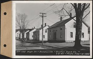 137-155 High Street, tenements, Boston Duck Co., Bondsville, Palmer, Mass., Feb. 8, 1940