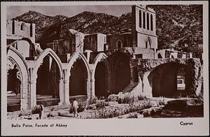 Bella Paise, façade of abbey, Cyprus