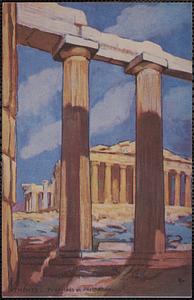 Athènes - Propyléés et Parthénon