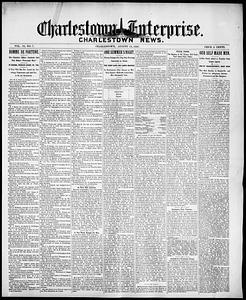Charlestown Enterprise, Charlestown News, August 13, 1887