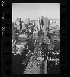 North End waterfront, downtown Boston