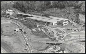 Clark Akin Co. plant in East Lee, where damage was estimated at $8 million