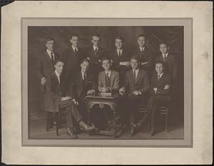 Editorial Board of the Latin School Register, 1920-21