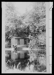 Sawin’s boat house, Charles River