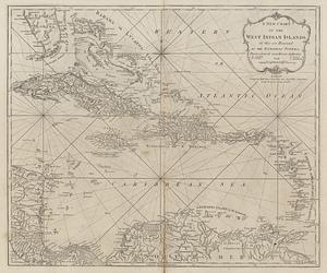 A new chart of the West Indian Islands