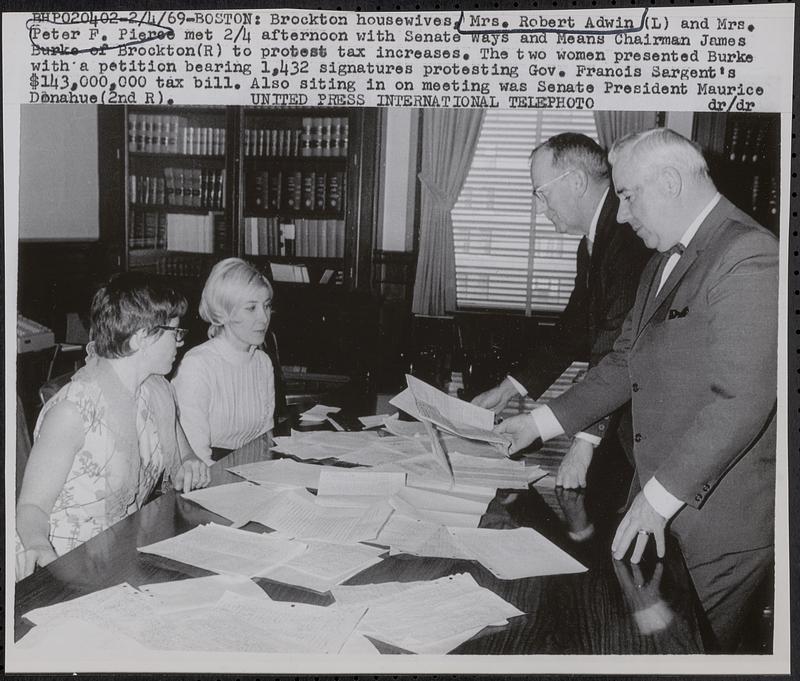 Mrs. Robert Adwin, Mrs. Peter F. Pierce