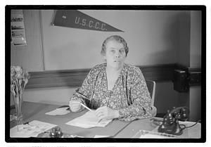Mrs. Lauretta G. Bresnahan, head of Mass C.C.C.