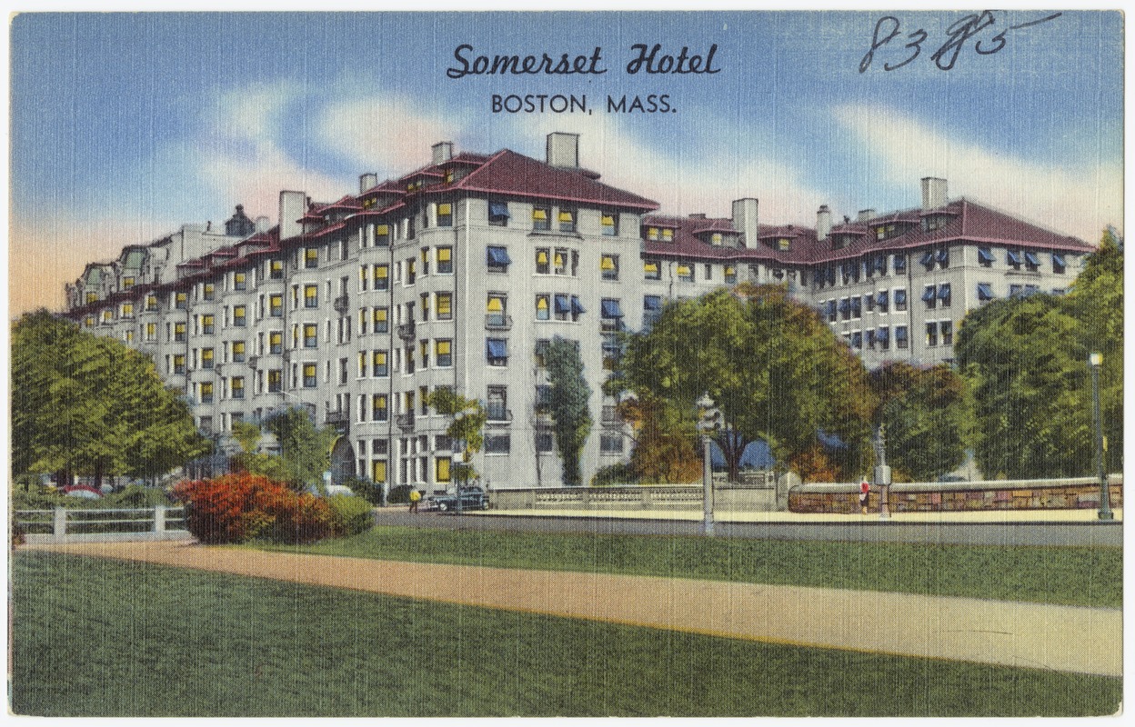 Somerset Hotel, Boston, Mass.