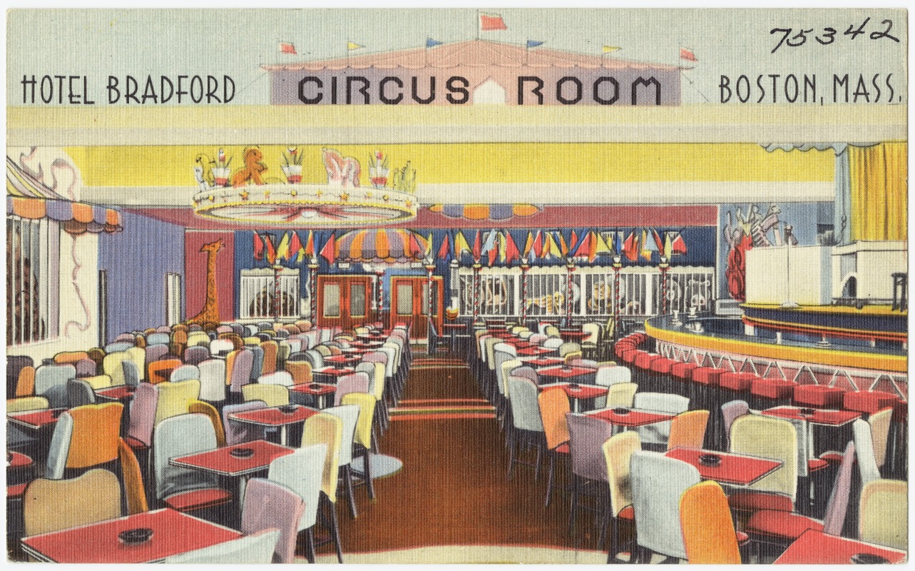 Hotel Bradford - Circus room - Boston, Mass.