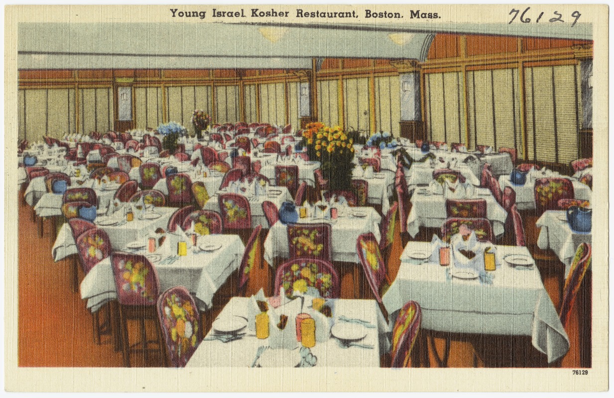 Young Israel Kosher Restaurant, Boston, Mass.