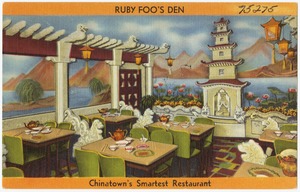 Ruby Foo's Den, Chinatown's smartest Restaurant