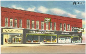 Tri-City Hardware, Furniture & Frock Shoppe, "The Store of Quality Merchandise", 845 1st, La Salle, Ill.