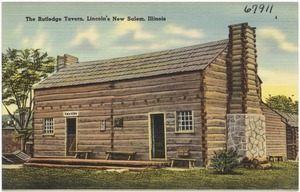 The Rutledge Tavern, Lincoln's New Salem, Illinois