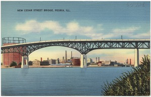 New Cedar Street Bridge, Peoria, Ill.